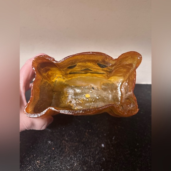 Vintage Fiberglass Luminary Jack-o-Lantern Pumpkin - Picture 5 of 8